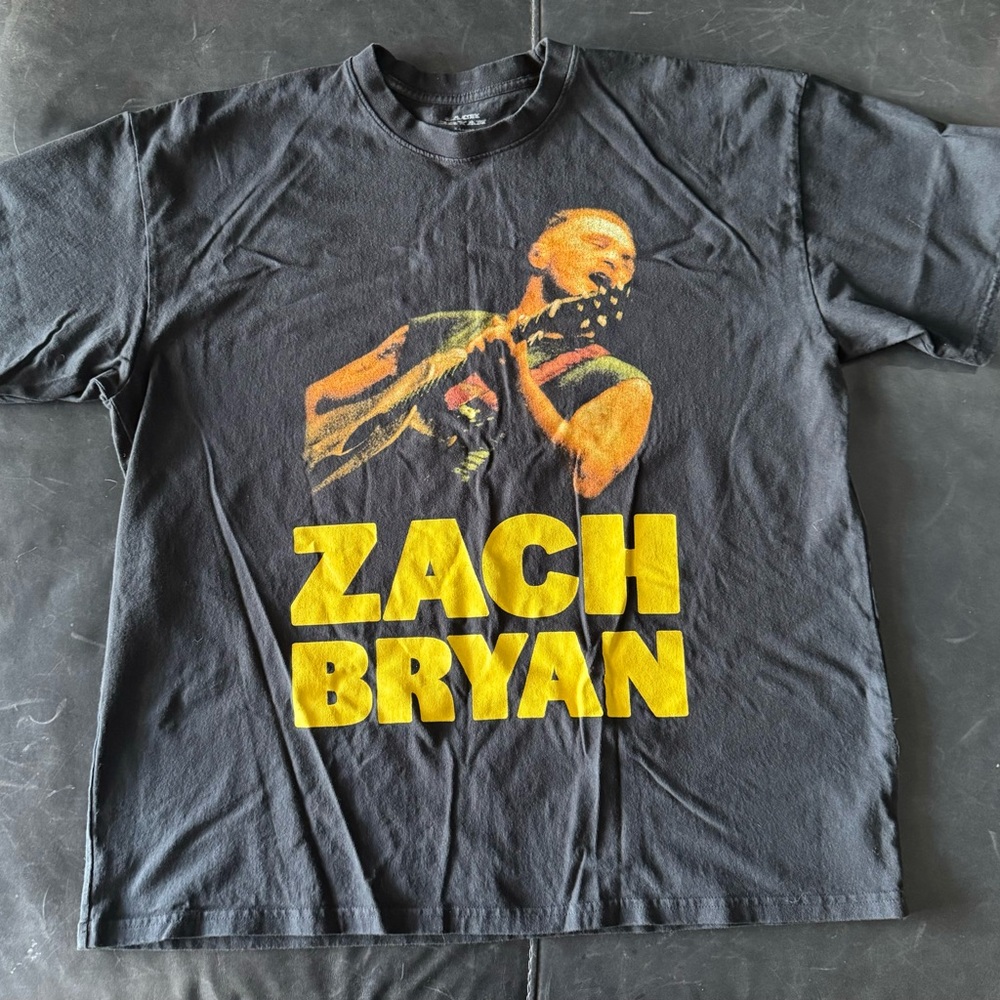 Zach Bryan quitting time tour 2024 t-shirt from Bourbon and beyond Festival XL